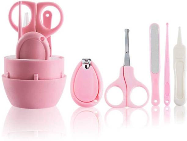 Yourcull Baby Manicure Kit, Uneeber 5-in-1 Baby Nail Care Set, Safe Baby Nail Clipper, Scissor, File & Tweezer, Baby Nail Care Kit for Newborn, Infant & Toddler