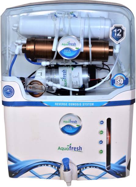 Aqua Fresh Wave COPPER MINERAL 15 L RO + UV + UF + TDS Water Purifier