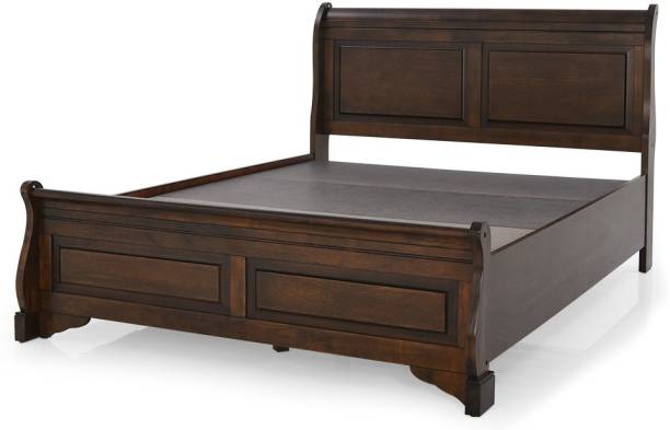 RoyalOak Solid Wood Queen Bed