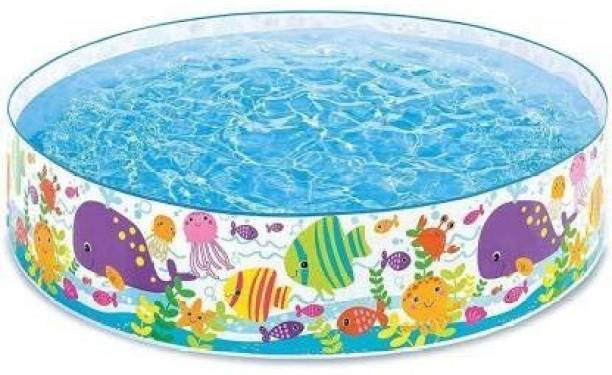 kashish trading company Bestway Swimming Pool not Inflatable Multicolor Bathtub for Kids, Children Playing Toy 5 Feet Free-standing Bathtub