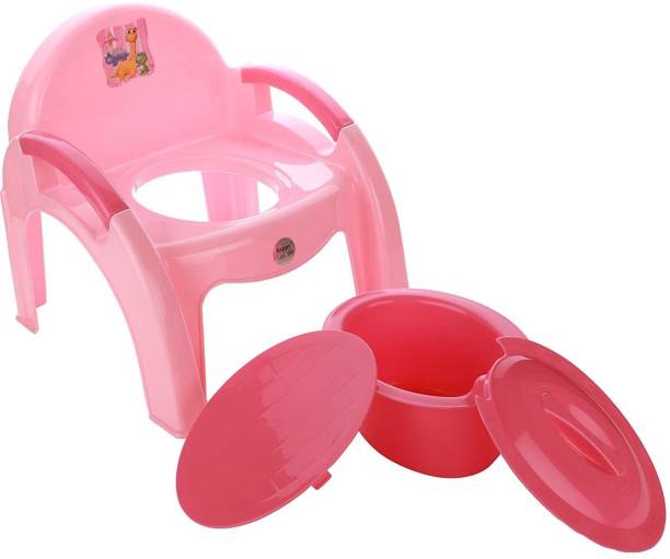 Nabhya Baby Toilet Training Chair Potty Seat with Upper Closing Lid and Removable Bowl Potty Seat Potty Seat