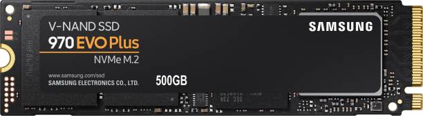 SAMSUNG 970 EVO Plus 500 GB Laptop, Desktop Internal Solid State Drive (MZ-V7S500BW)