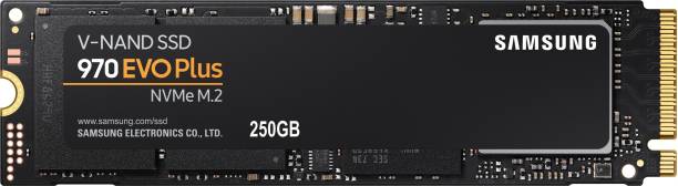 SAMSUNG 970 EVO Plus 250 GB Laptop, Desktop Internal Solid State Drive (SSD) (MZ-V7S250BW)