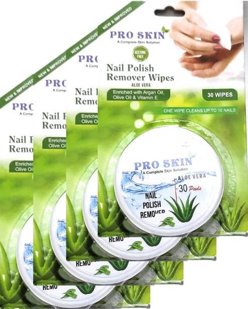 PRO SKIN Nail Polish Remover Aloe Vera 4