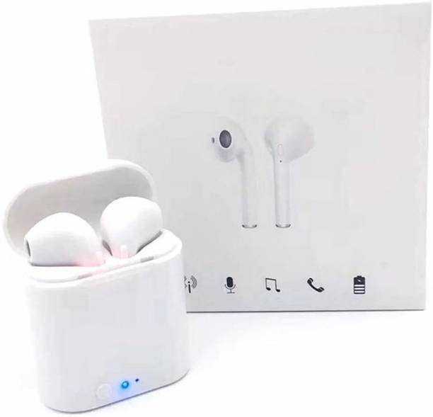 Top Headset For Mobile Phone cheap price 5stars Flipkart in India 83 Dilurban i7S Trending Wireless With Premium Look Bluetooth Headset