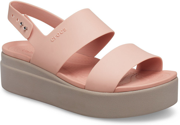 platform sandals crocs