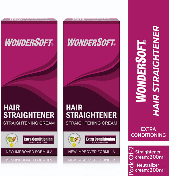 wondersoft hair straightener cream price