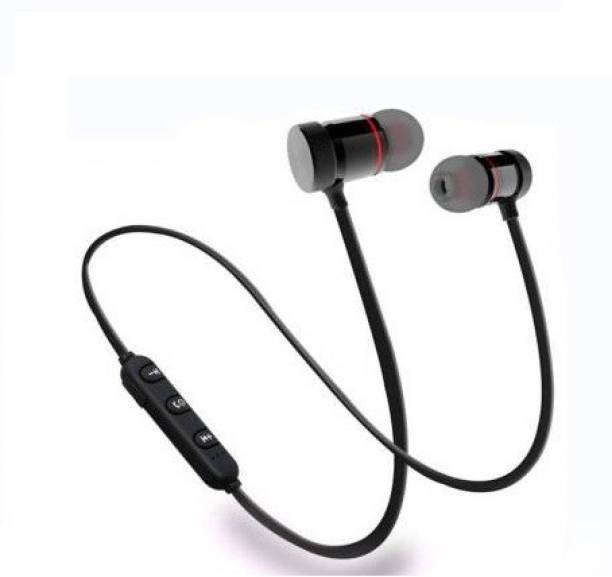 Gadget Zone Wireless Sports Bluetooth Magnet Earphone Bluetooth Headset
