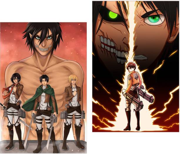 Anime posters for room wall - Attack on titan posters –...
