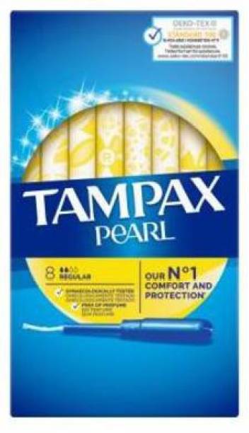 Tampax Pearl Tampoon Regular 8's Tampons