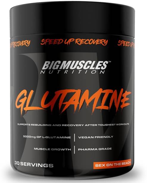 BIGMUSCLES NUTRITION Glutamine [ 30 Servings] | Muscle Growth & Recovery Intense Exercise Glutamine