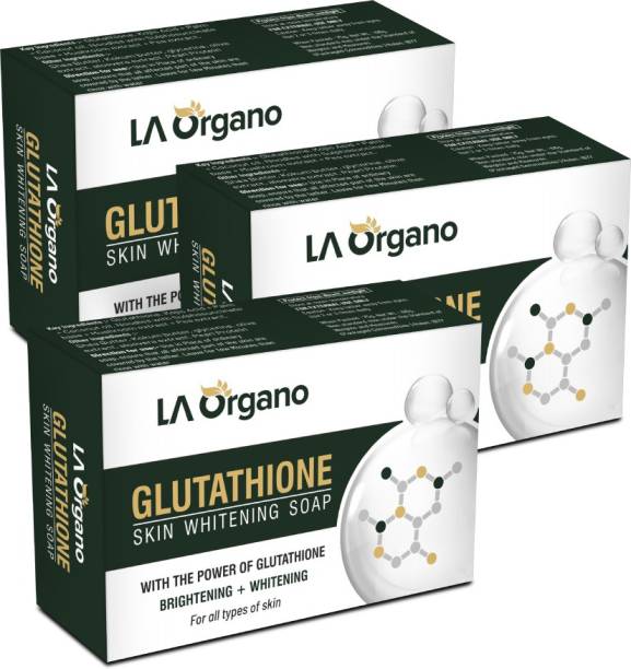 LA Organo Glutathione Skin whitening Soap For Brightening & Whitening-All Skin Type