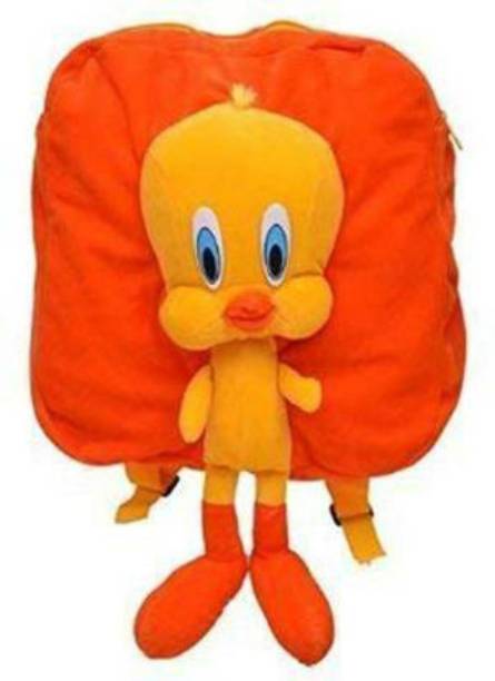 Love And Joy Tweety soft Toy Bag for kids - 35 cm School Bag