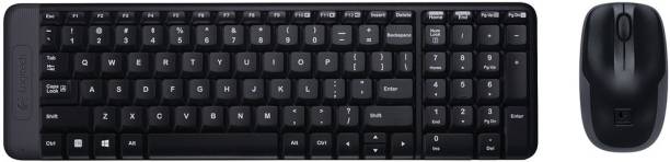 Logitech MK220 Mouse & Wireless Laptop Keyboard