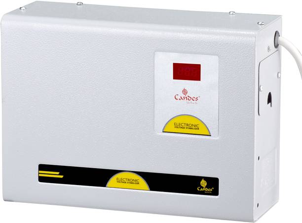 Candes Crystal 590 Voltage Stabilizer Best for AC, Split or Windows AC Upto 2.2 Ton
