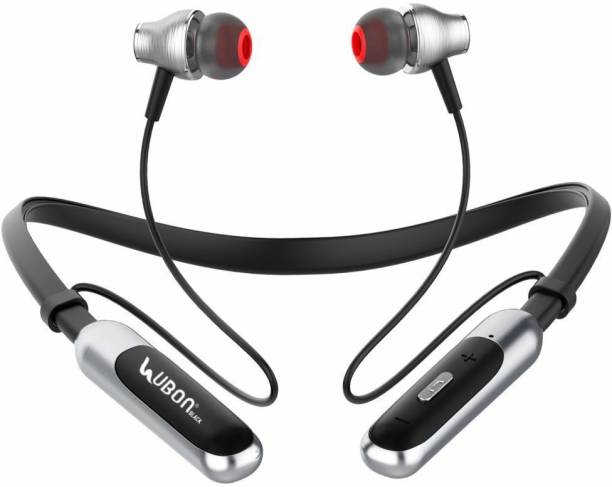 Ubon CL-65 Wireless Neckband | Built-in magnetic earbuds Bluetooth Headset
