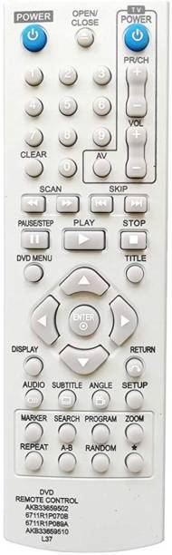 Upix L37 DVD Remote L37 DVD Remote Compatible for LG DVD Player (EXACTLY SAME REMOTE WILL ONLY WORK) Remote Controller