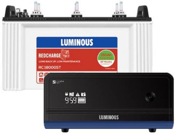 LUMINOUS RC18000ST+1100 Tubular Inverter Battery