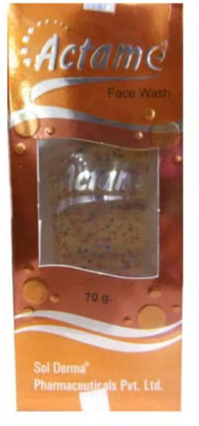 actame c face wash uses