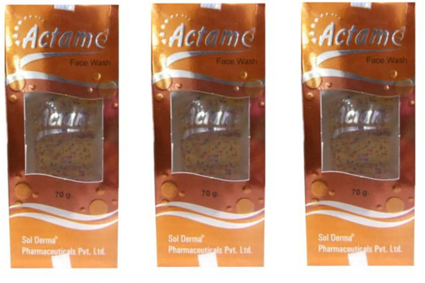 actame face wash for oily skin