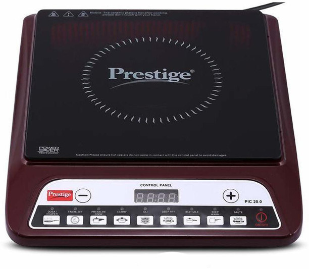 prestige induction stove power consumption per hour