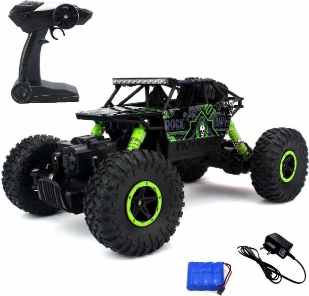 unique star Remote Controlled Rock Crawler RC Monster Truck, Four wheel Drive 1:18
