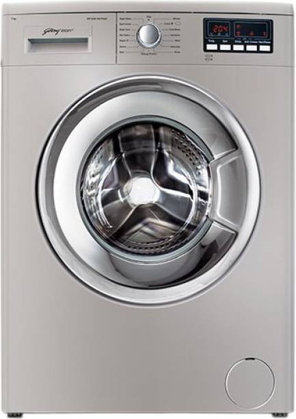 Godrej 6 kg Fully Automatic Front Load with In-built Heater Silver
