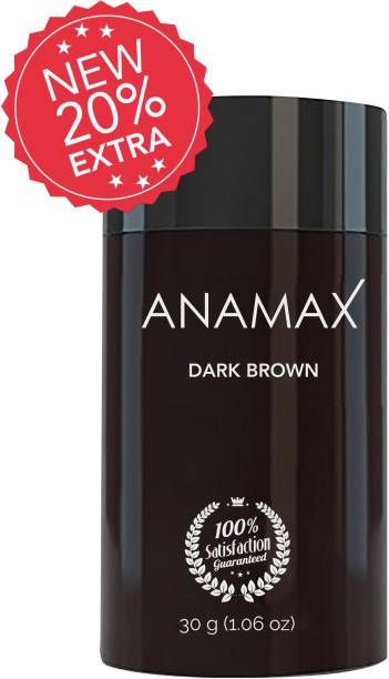 ANAMAX Hair Building Fiber , DARK BROWN