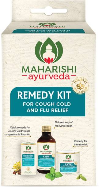MAHARISHI ayurveda Remedy Kit For Cold, Cough, and Flu | All-in-one Ayurvedic Combo