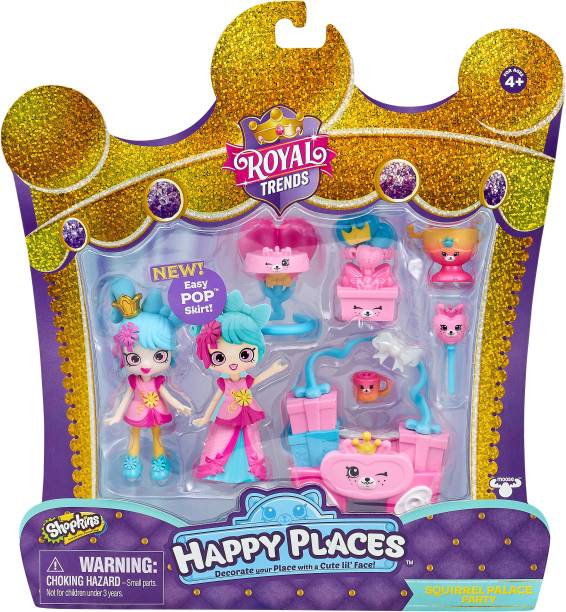 Shopkins Happy Places S7 Welcome Pack - SQUIRREL PALACE...