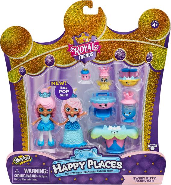 Shopkins Happy Places S7 Welcome Pack - SWEET KITTY CAN...