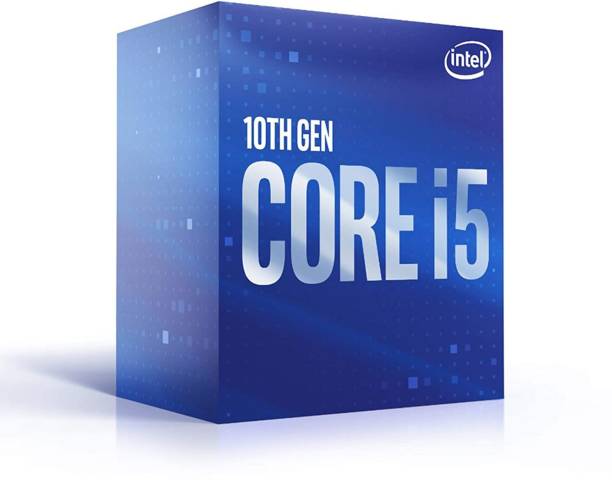 Intel Core i5-10400 10TH GENERATION 3 GHz Upto 4.3 GHz LGA 1200 Socket 6 Cores 12 Threads 12 MB Smart Cache Desktop Processor