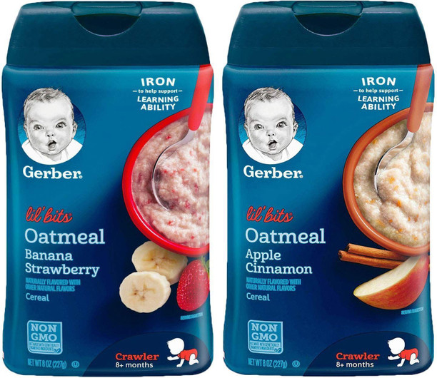 gerber oatmeal apple cinnamon