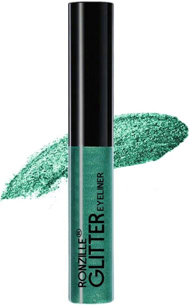 RONZILLE Glitter Liquid Eyeliner Green 4.9 ml