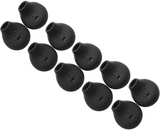 YTM 10 Pcs (5 Pair) S6 Black Earbuds In The Ear Headphone Cushion