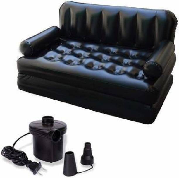 DecorSecrets DREAM Airsofa PVC 3 Seater Inflatable Sofa