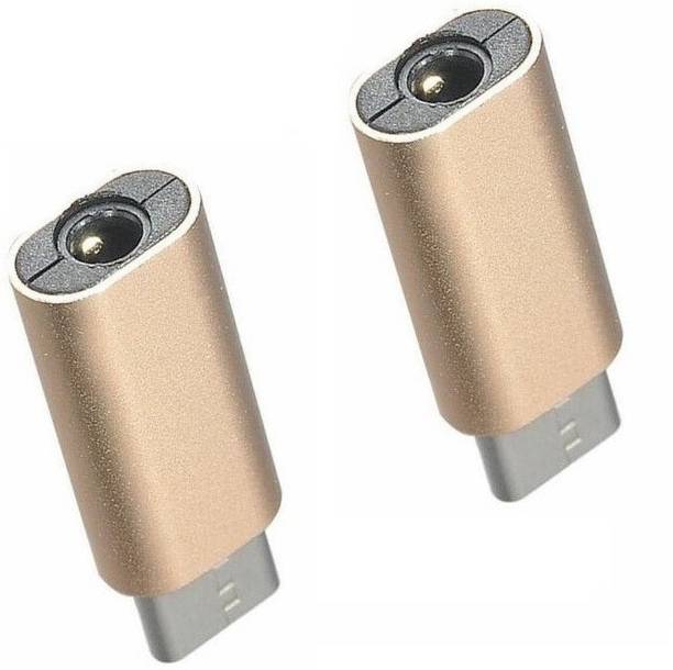 Top Headset Jack cheap price 5stars Flipkart in India 8 FUZION Gold SET OF 2 TYPE C TO 3.5MM HEADPHONE/EARPHONE JACK AUDIO CABLE ADAPTER Phone Converter