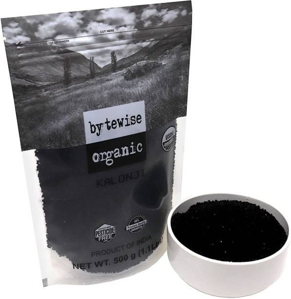 bytewise organic BytewiseOrganic_ Nigella Seeds/ Kalonji 500gm…
