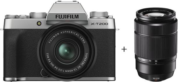 FUJIFILM X Series X-T200 Mirrorless Camera Body with 15-45 mm + 50-230 mm Dual Lens Kit