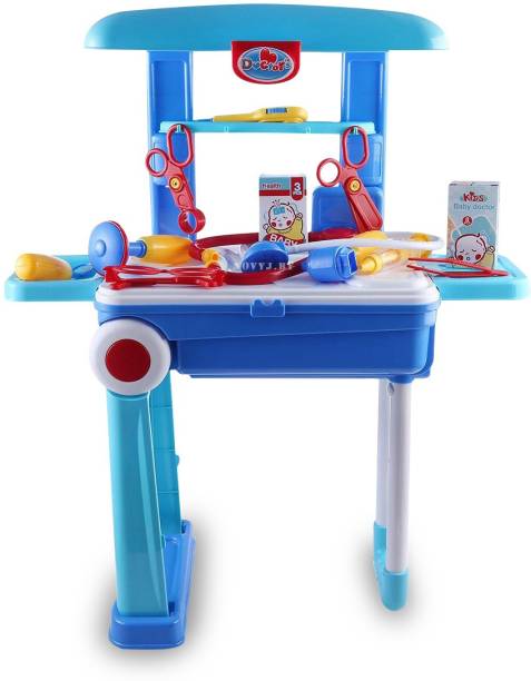 Miss & Chief by Flipkart 2 in 1 Doctor Set Trolly Toy for Kids
