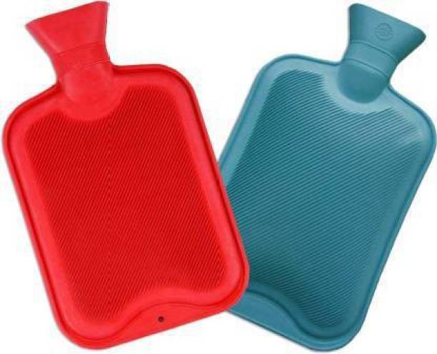 WAFCO Hot Water Bottle standard (Pack of 2) Water bag 1 L NON ELECTRICAL 1 L Hot Water Bag