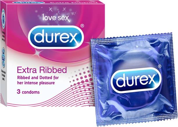 DUREX Extra Ribbed Condom