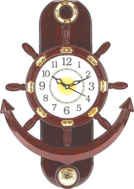 Shree ram fashion store Analog 40 cm X 20 cm Wall Clock
