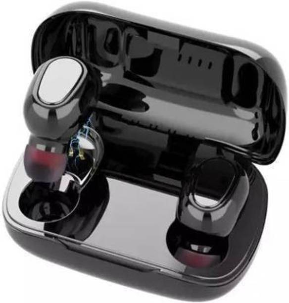VEKIN TWS L21 Wireless dual ear High Bass Bluetooth Headset with Mic Bluetooth Headset