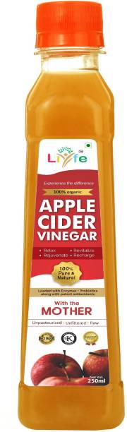 LIYFE Apple Cider Vinegar(With Mother Vinegar) Vinegar (250 ml) Vinegar