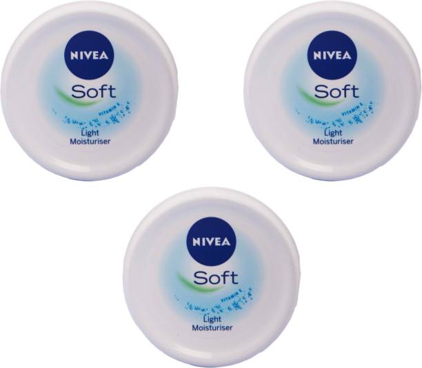 NIVEA Soft creme pack of 3