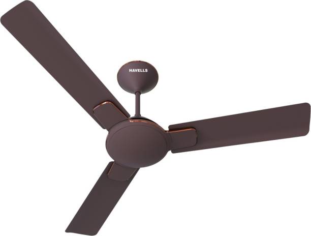 HAVELLS Enticer 900mm / 36 inch Espresso Brown 900 mm Ultra High Speed 3 Blade Ceiling Fan
