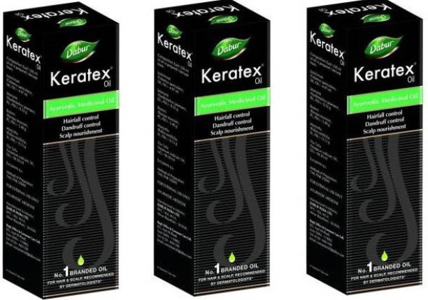 Dabur KERATEX HAIR OIL (PACK OF 3*100) Hair Oil