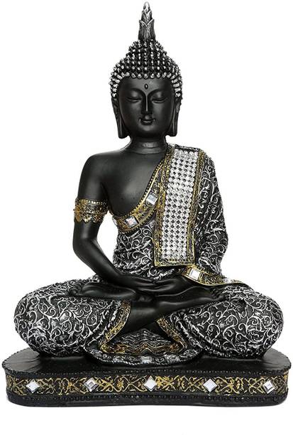 Asian Multistore Hub Buddha Statue For Home And Office Decorative Showpiece  -  24 cm