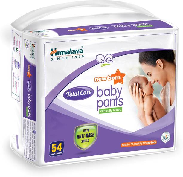 HIMALAYA Total Care Baby Pants New Born 54 Count - New Born